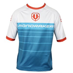 MONDRAKER-Enduro/Trail Jersey short, petrol/white/red barevná XS