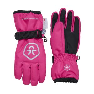 COLOR KIDS-Gloves-Waterproof-741245.5944-fuchsia purple Růžová 128/140