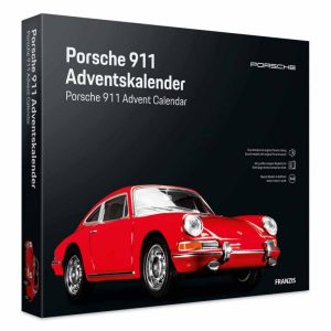 Franzis adventní kalendář Porsche 911 se zvukem červený 1:43