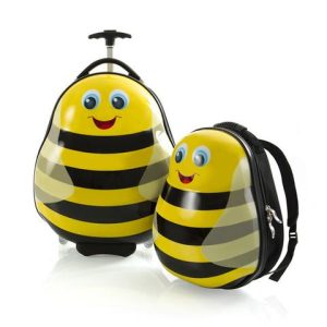 Heys Travel Tots Bumble Bee – sada batohu a kufru batoh