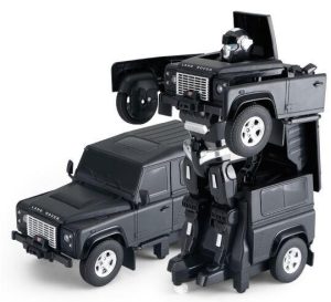 Rastar Land Rover Transformer 1:14 2.4GHz RTR – černý