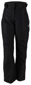 2117 STALON - dámské lehké zateplené lyžařské kalhoty - černé - 36