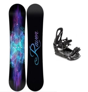 Raven Aura dámský snowboard + Raven S230 Black vázání - 140 cm + M/L (EU 40-47)