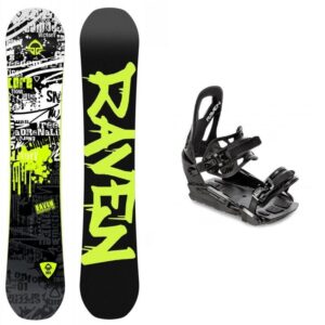 Raven Core Black snowboard + Raven S230 Black vázání - 150 cm + M/L (EU 40-47)