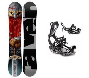 Raven Dwarf pánský snowboard + Raven FT360 black vázání - 150 cm + S (EU 35-40)