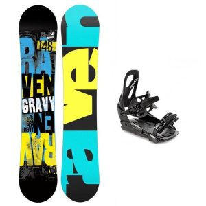 Raven Gravy junior snowboard + Raven S230 Black vázání - 140 cm + M/L (EU 40-47)