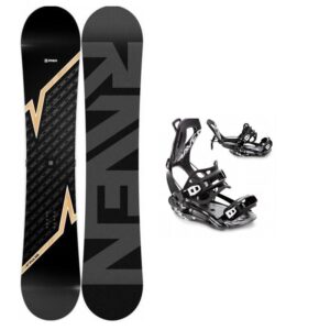 Raven Pulse snowboard + Raven FT360 black snowboardové vázání - 159 cm Wide + S (EU 35-40)