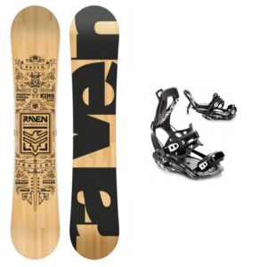Raven Solid classic snowboard + Raven FT360 black vázání - 155 cm + S (EU 35-40)