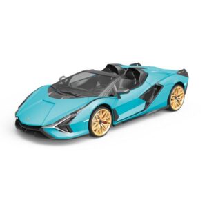 Siva RC auto Lamborghini Sian 1:12 modrá metalíza