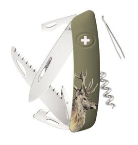 Swiza kapesní nůž D05 Hunting Deer olive