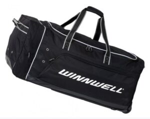 Winnwell Premium Wheel Bag hokejová taška s kolečky bez madla - KOSMETICKÁ VADA - Černá