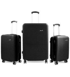 Aga Travel MR4651 černá sada 3 cestovních kufrů