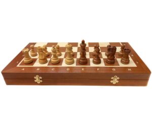 Chopra Šachy Staunton President Tournament s intarzovanou šachovnicí (AKČNÍ CENA)