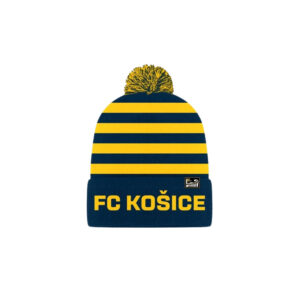 FC KOŠICE-Pletená čiapka 2024 Černá 54,9/59,6cm
