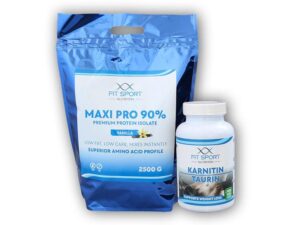 FitSport Nutrition Maxi Pro 2500g + Karnitin Taurin 120 cps