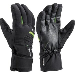 Leki Spox GTX lyžařské rukavice černá-limetková