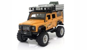 Amewi RC auto D90X28 Metall Scale Crawler 1:28 žlutý