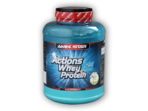 Aminostar Actions Whey Protein 65% 2000g - Vanilka