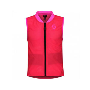 SCOTT-Vest Protector Jr AirFlex high viz pink Růžová XS