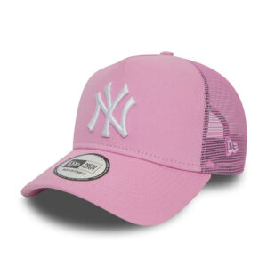 NEW ERA-940 Af trucker MLB League essential NEYYAN pink Růžová 55,8/60,6cm