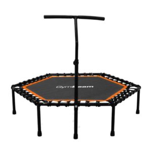 GymBeam Fitness trampolína Jump - černá - oranžová