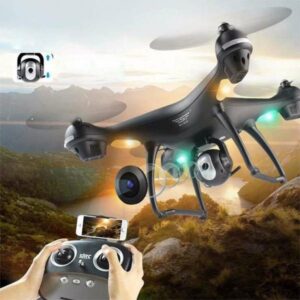 SJ R/C SJ70W – dron s GPS, 1080p a follow me – černá