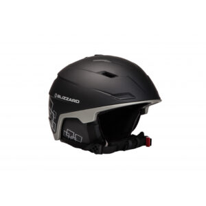 BLIZZARD-DOUBLE ski helmet, black matt/gun metal/silver squares, Černá 60/62 cm 23/24
