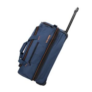 Travelite Basics Wheeled duffle S Navy/orange taška