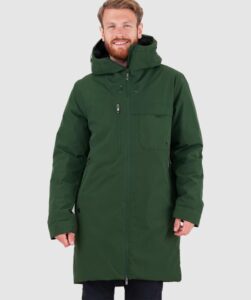 Woox Marmora Jungle Green kabát + triko zdarma - S