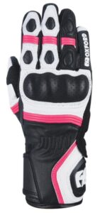 Oxford Dámské rukavice na motorku RP-5 2.0 bílo-černo-růžové - S